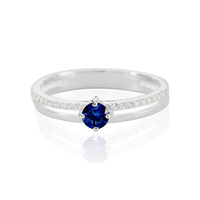 JOLA Damen Ring Silber 925 Zirkonia Weiß - Ringe mit Stein Damen | OROVIVO