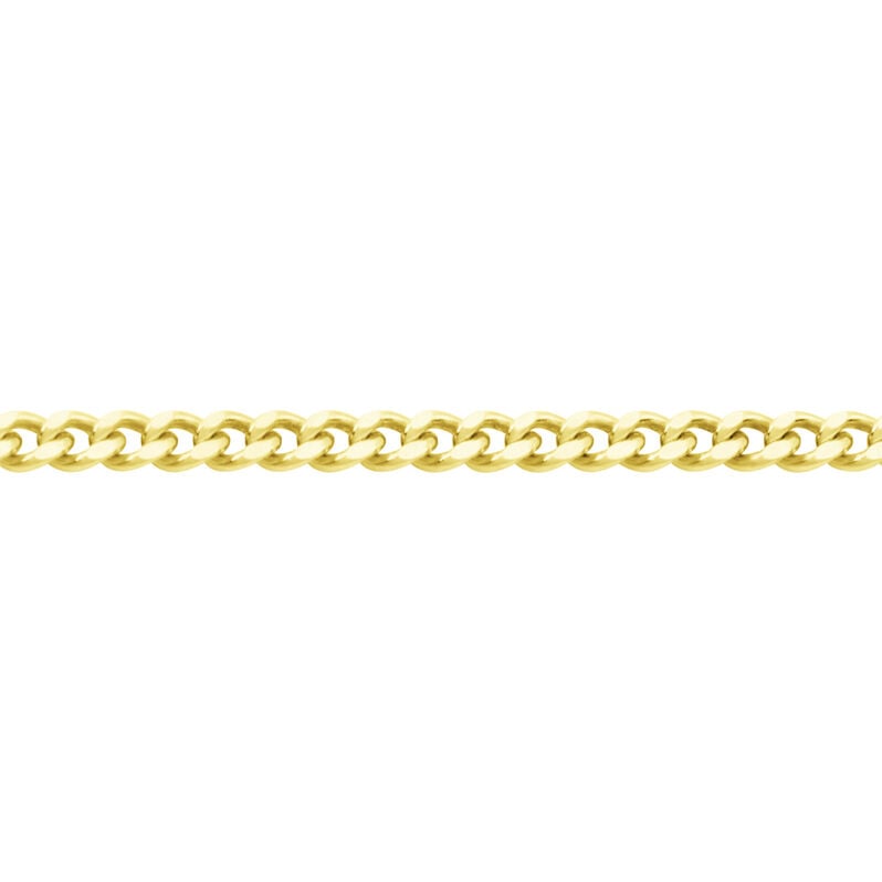 PANZER 2 Unisex Kette Gold 375 (9 Karat) B 1,4 mm - Halsketten Unisex | OROVIVO
