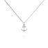 ALBE Herren Collier Edelstahl Anker