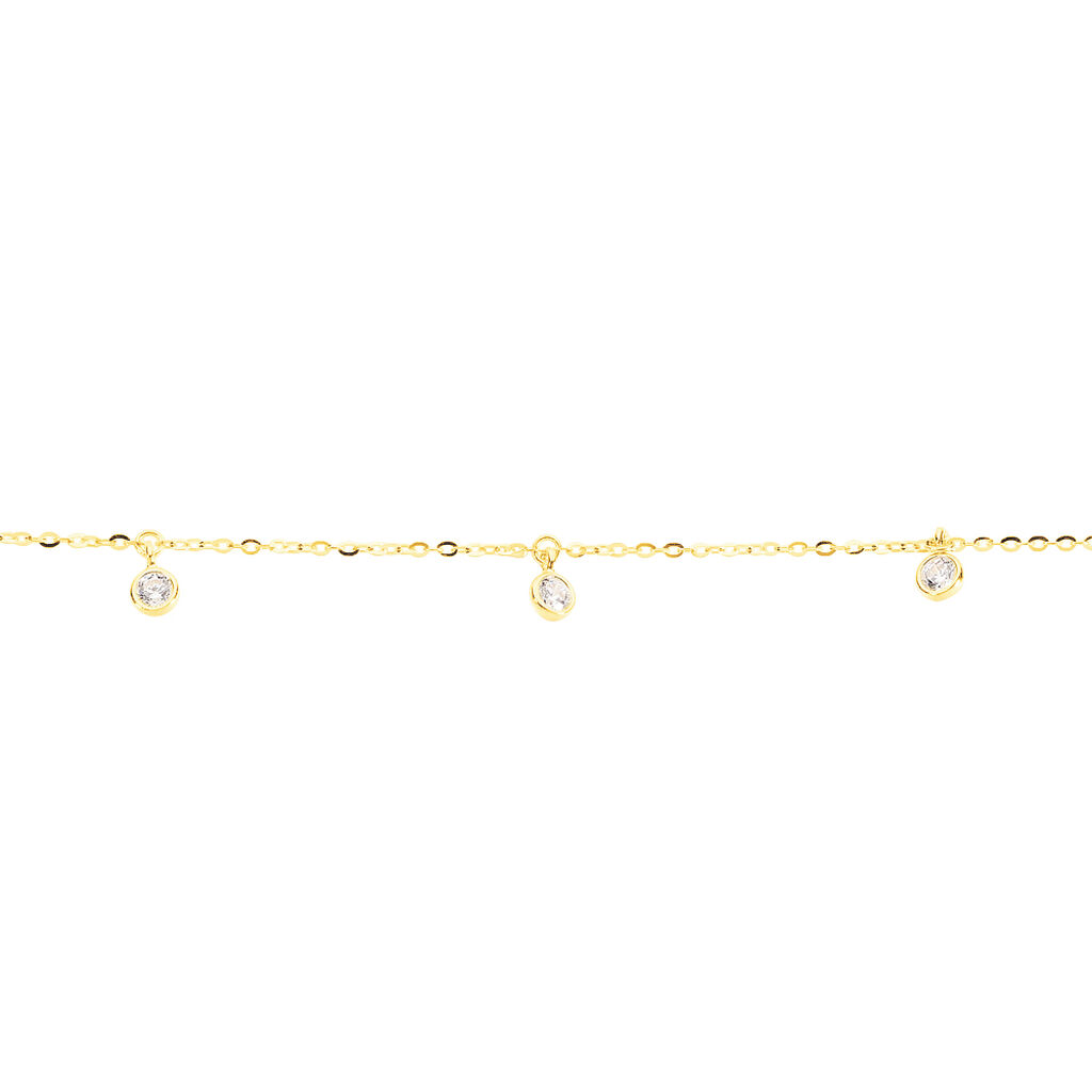 Damen Armband Gold 375 Zirkonia Talila 1 - Armbänder Damen | OROVIVO