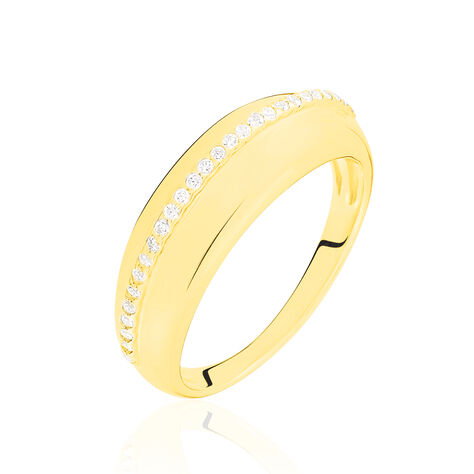 Damenring Gold 375 Zirkonia Yamila - Eheringe mit Stein Damen | OROVIVO
