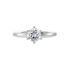 MARIETA Damen Ring Silber 925 Zirkonia Weiß 1,35 ct B 2 mm
