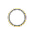  Ring Titan Bicolor Gelb/Silber   5,00mm 