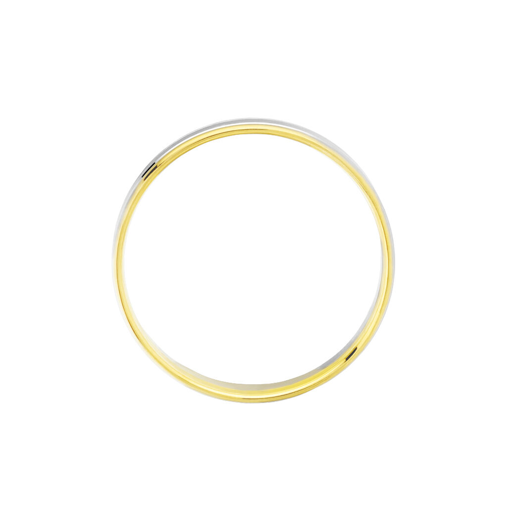Alliance Juditha Ruban Plat Or Bicolore - Spannringe Unisex | OROVIVO