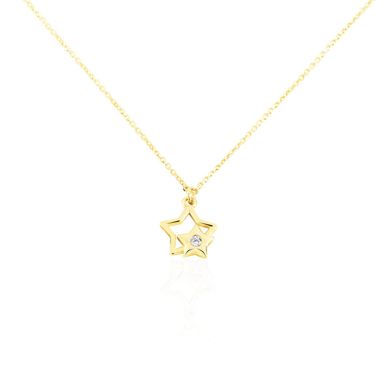 Collier Or Jaune Terentille Etoile Oxyde - Spannringe Kinder | OROVIVO