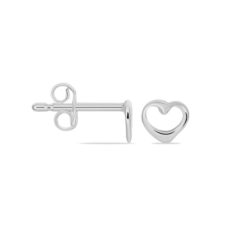 Damen Ohrstecker Silber 925 Herz - Ohrstecker Damen | OROVIVO