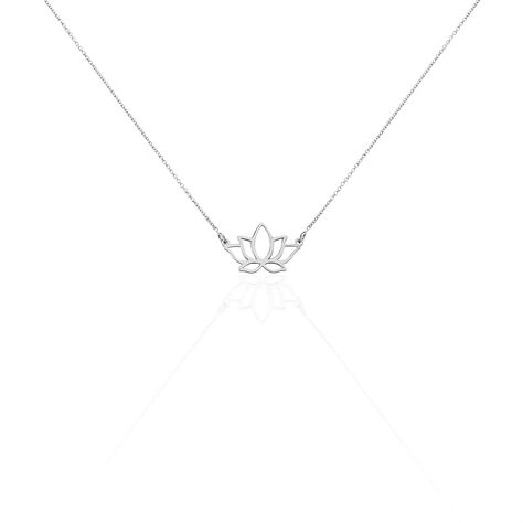 Damen Halskette Silber 925 Lotus Blüte Gloria - Halsketten Damen | OROVIVO