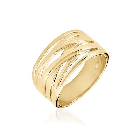 Damen Ring Vergoldet Ohne Stein Emiliana  - Ringe Damen | OROVIVO