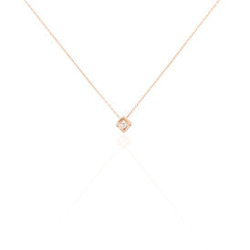 Damen Halskette Silber 925 Rosé Vergoldet - Ketten mit Anhänger Damen | OROVIVO