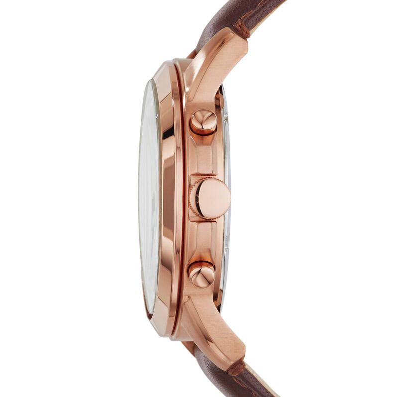 Orologio Cronografo Uomo Fossil Grant quadrante crema FS4991-RE21 - Spannringe Herren | OROVIVO