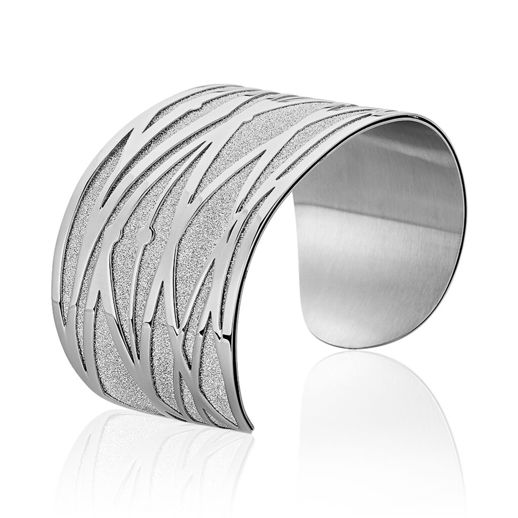 Damen Armreif / Armspange Edelstahl B 2 mm