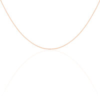 ANKER S RUND 3 Damen Kette Silber rosevergoldet 925 B 1,5 mm