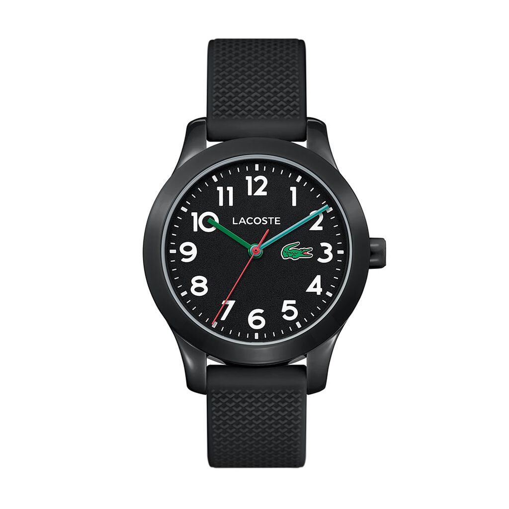 Montre Lacoste.12.12 Kids Noir - Spannringe Kinder | OROVIVO