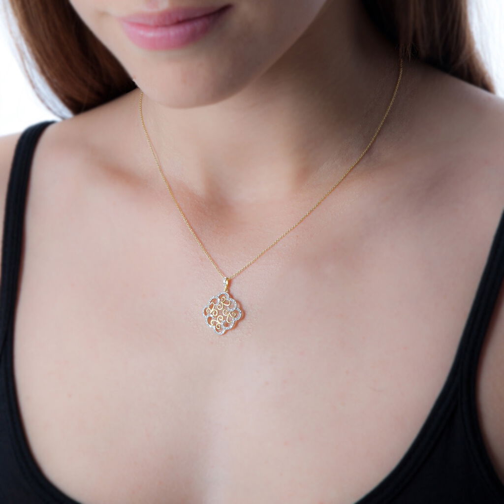Collier Or Et Diamant - Spannringe Damen | OROVIVO