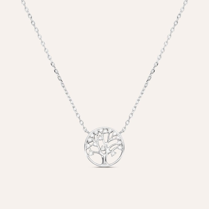 Collana Silver Moments Argento Rodiato Cubic Zirconia - Spannringe Damen | OROVIVO