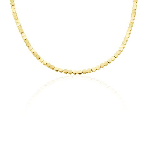 Damen Collier Titan vergoldet Ilse  4,90mm  - Halsketten Damen | OROVIVO