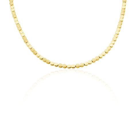Damen Collier Titan vergoldet Ilse  4,90mm  - Halsketten Damen | OROVIVO