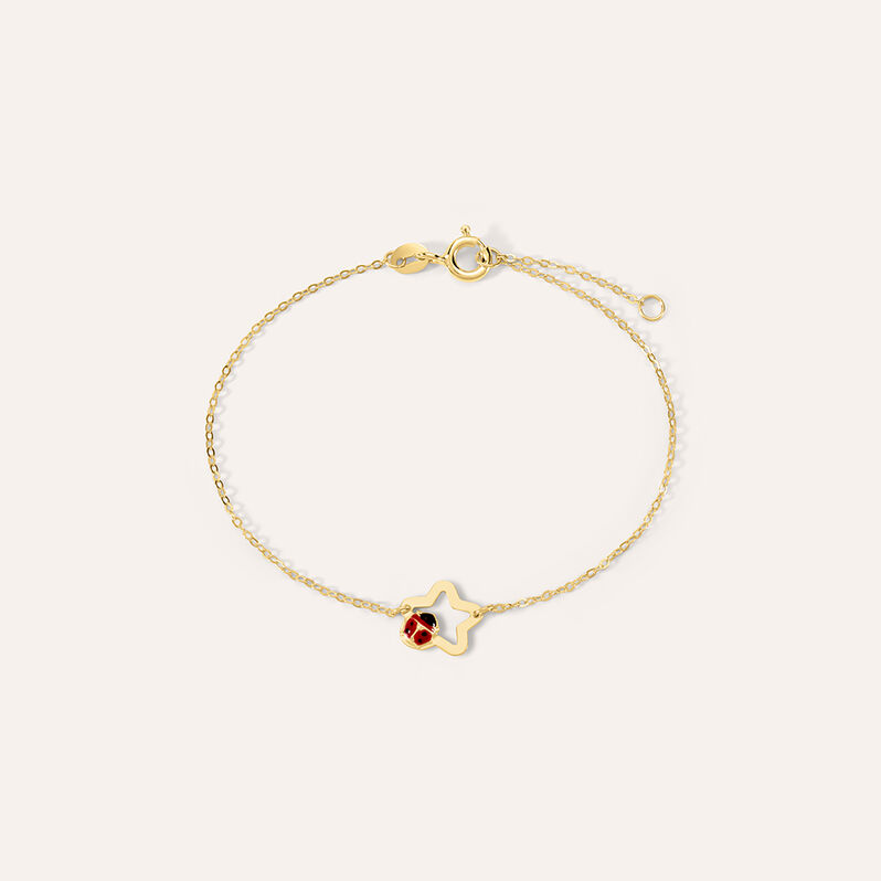 Bracciale Mon Petit Oro Giallo - Spannringe Kinder | OROVIVO