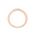 UTA Damen Ring Rosegold 333 (8 Karat) Diamant Weiß 0,040 ct Viereck