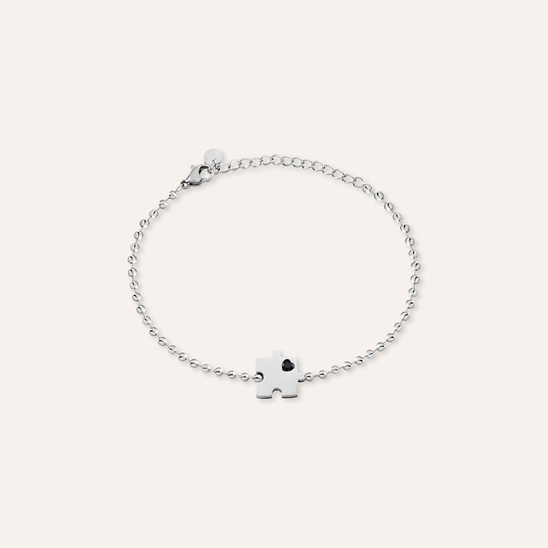 Bracciale Sunrise Acciaio Cristallo - Spannringe Unisex | OROVIVO