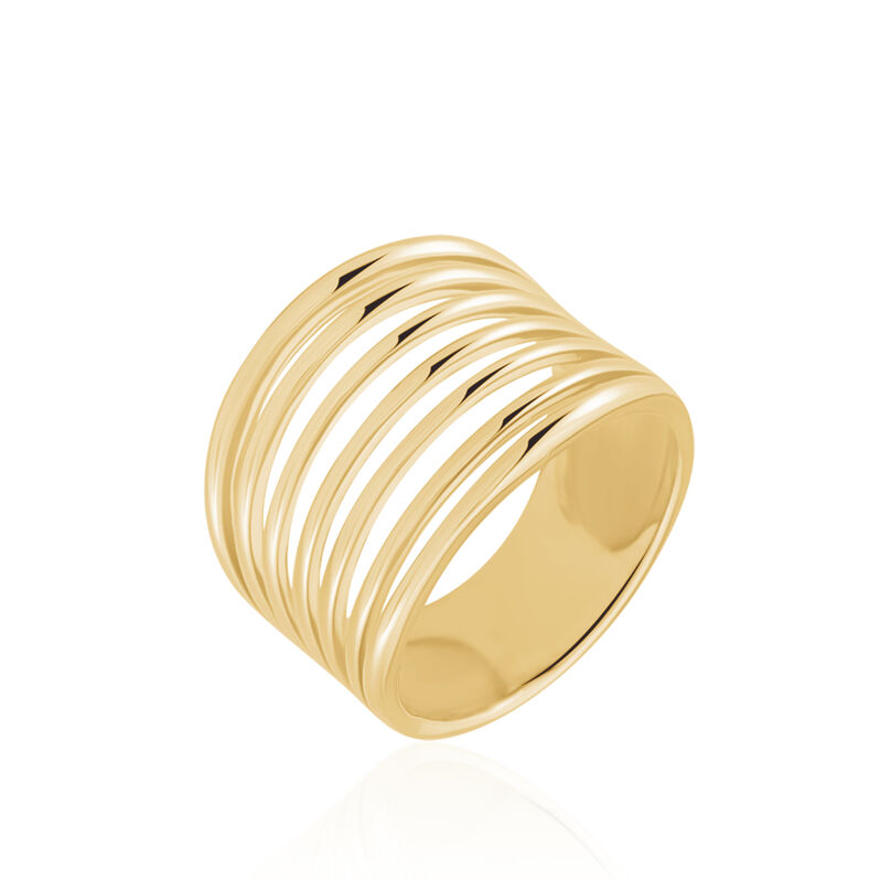 Bague Rabeb Plaque Or Jaune - Spannringe Damen | OROVIVO