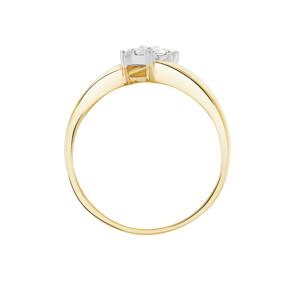 Solitaire Or Et Diamant - Spannringe Damen | OROVIVO