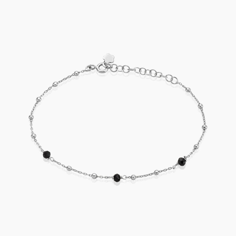 Bracelet Nissia Argent Weiss Verre - Spannringe Damen | OROVIVO