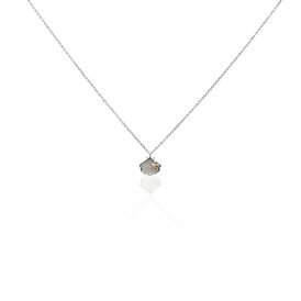 Damen Halskette Silber 925 Zirkonia Muschel - Ketten mit Anhänger Damen | OROVIVO