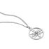 WINDROSE Herren Collier Silber 925 Rosette