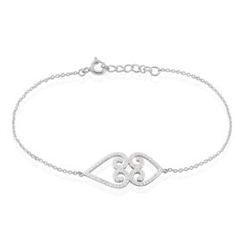 Damenarmband Silber 925 Zirkonia Herz - Armbänder Damen | OROVIVO