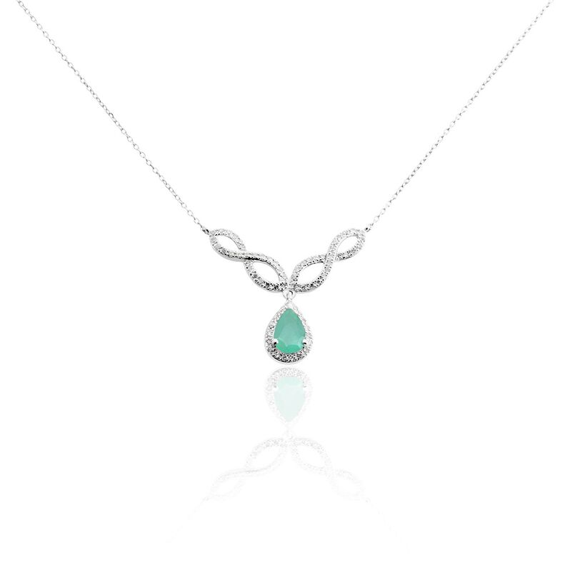 Collier Or Et Emeraude - Spannringe Damen | OROVIVO