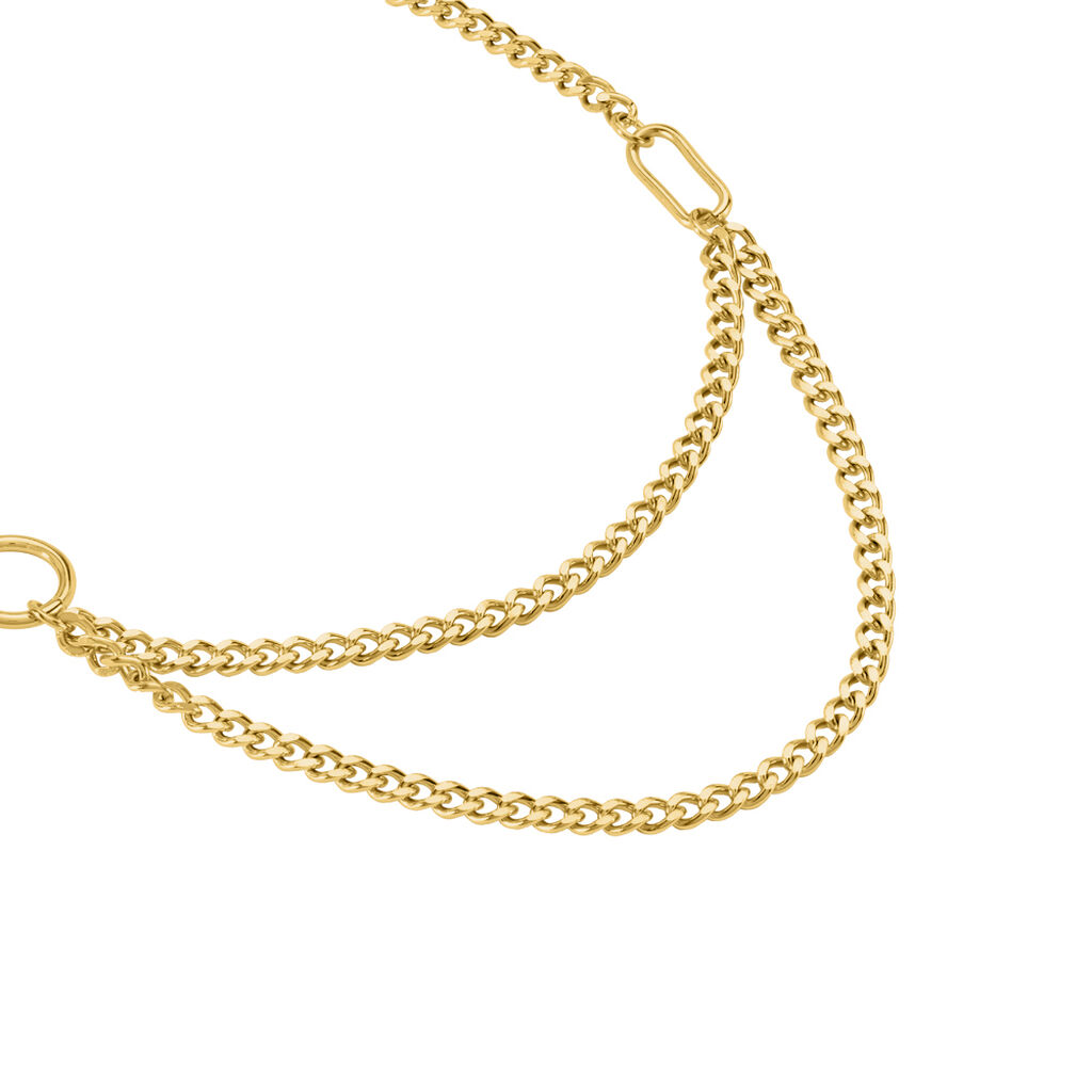 BRITTA Damen Collier Edelstahl vergoldet