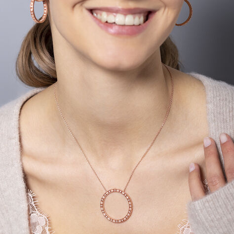 Damen Halskette Silber 925 Rosé Vergoldet - Halsketten Damen | OROVIVO