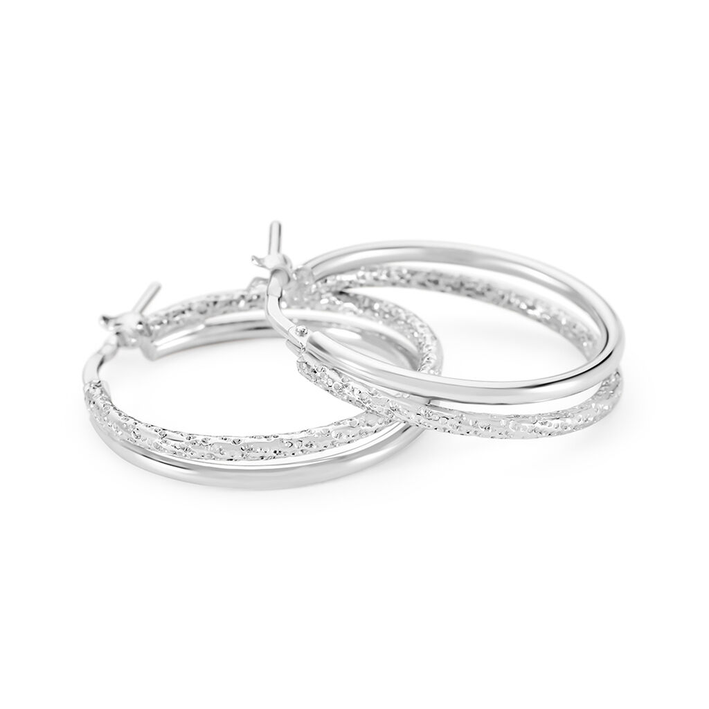 JOSEFINE Damen Creolen Silber 925 - Creolen Damen | OROVIVO