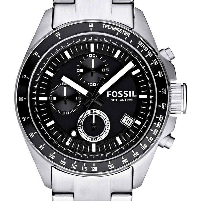 Orologio Cronografo Uomo Fossil Decker-Mens quadrante nero CH2600IE-RE21 - Spannringe Herren | OROVIVO