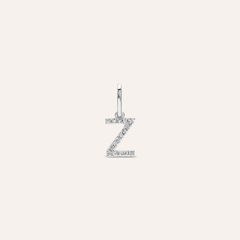 Pendente Sophia Oro Bianco Diamante - Spannringe Damen | OROVIVO