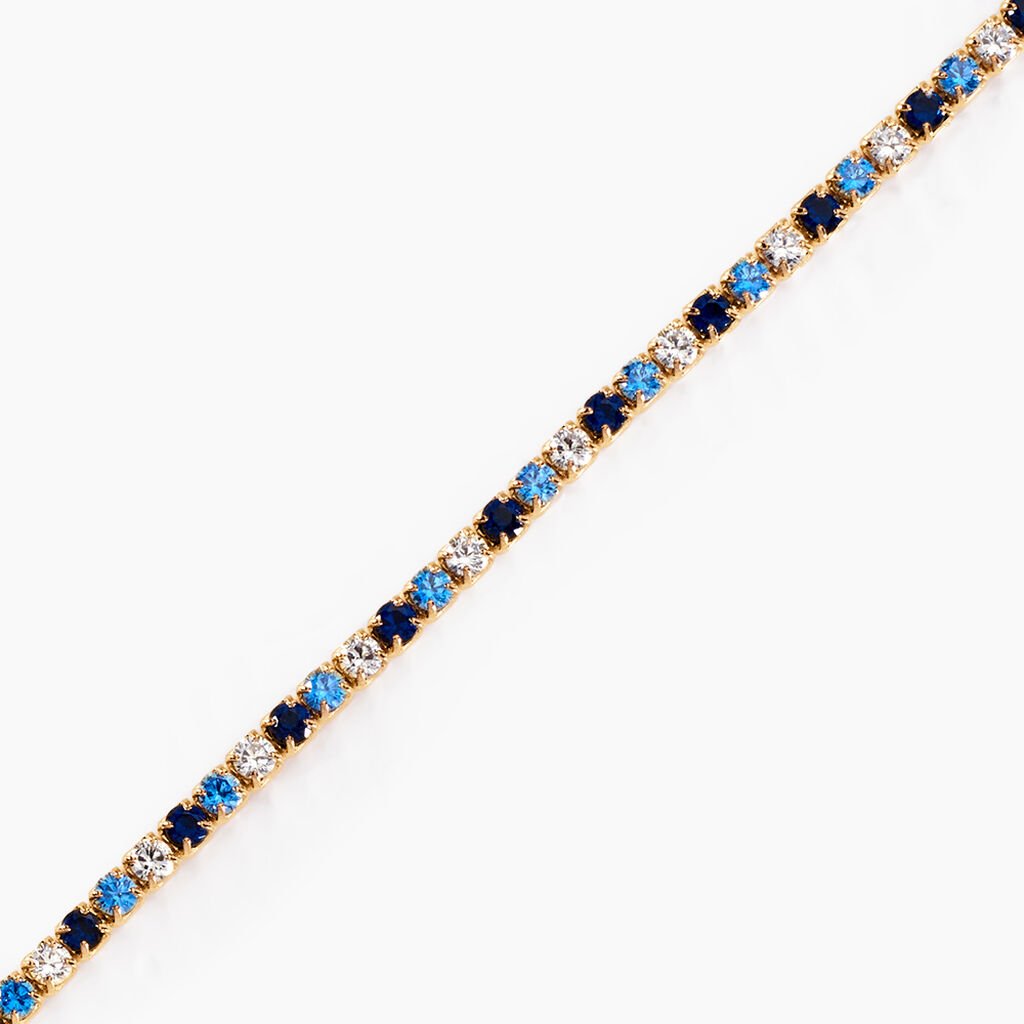 Bracelet Plaque Or Jaune Zoelia Pierres - Spannringe Damen | OROVIVO