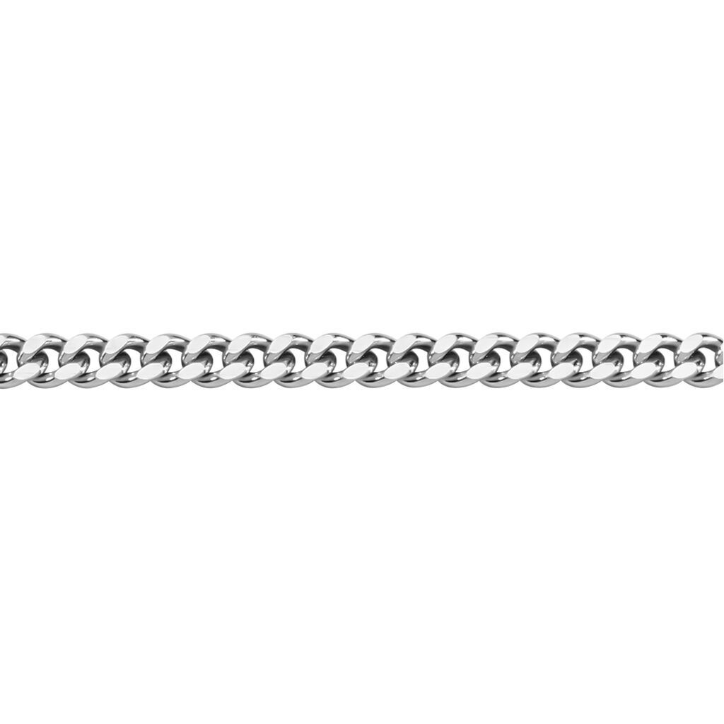 PANZER S Unisex Kette Silber Silber 925 B 1,7 mm, Kette ohne Stein