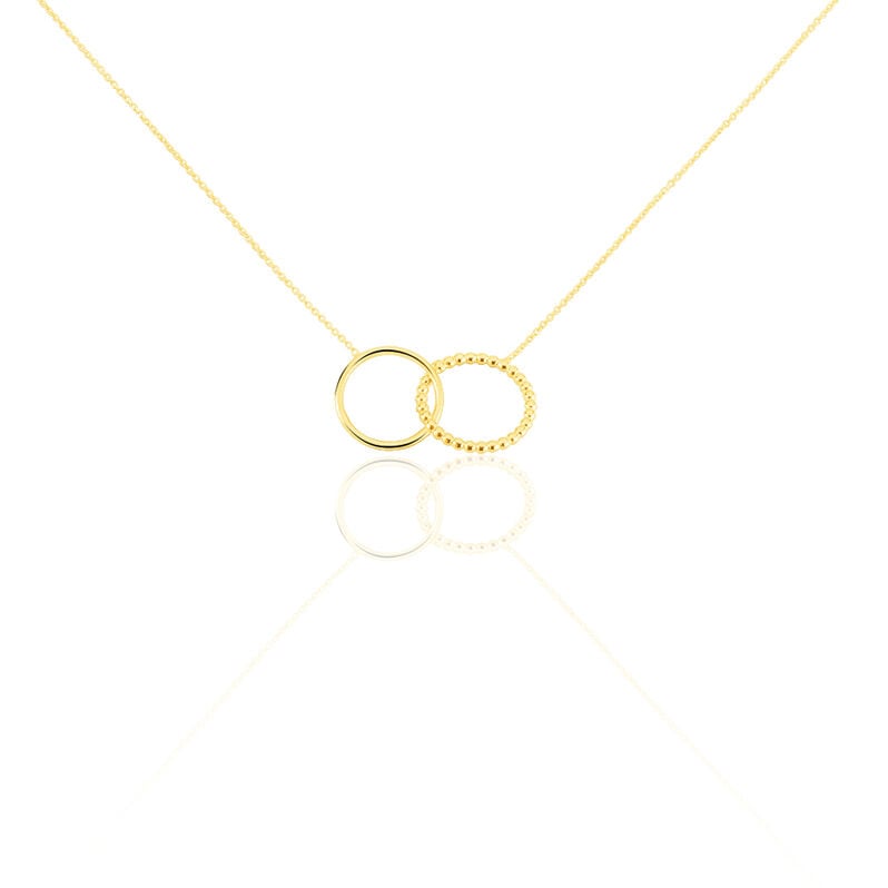 CATA Damen Collier Gold 375 (9 Karat) Kreis - Halsketten Damen | OROVIVO