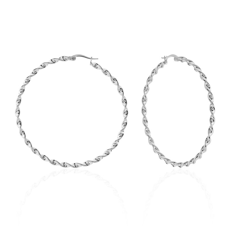 Creoles Acier Weiss Antonello - Spannringe Damen | OROVIVO