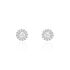 SERINATI Damen Ohrstecker Silber 925 Zirkonia Wei&szlig;