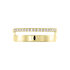 KATIANA Damen Ring Gold 375 (9 Karat) Zirkonia Wei&szlig; 0,27 ct