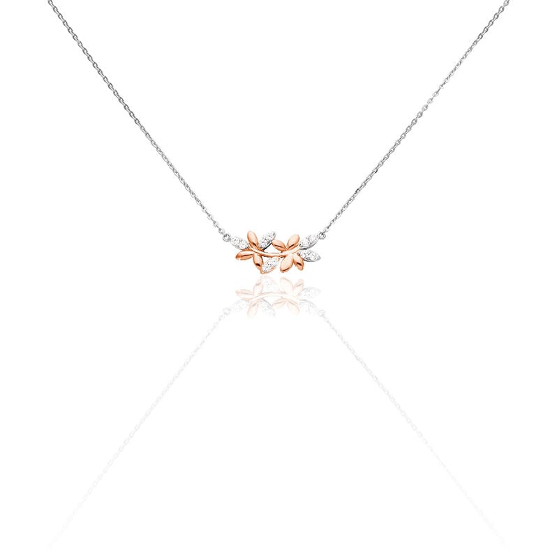 Damen Halskette Silber 925 Rosé Vergoldet - Halsketten Damen | OROVIVO
