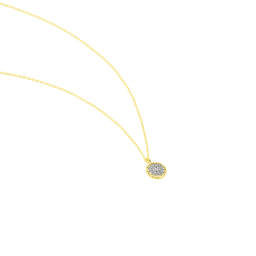 Collier Or Jaune Vaina Diamants - Spannringe Damen | OROVIVO
