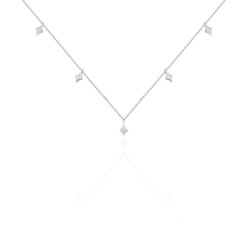 Collier Or Weiss Arije Diamants - Spannringe Damen | OROVIVO