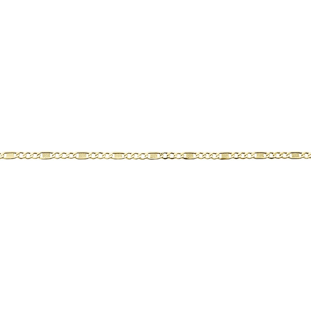 FIGARO 1/3 Unisex Kette Gold 375 (9 Karat) B 3,8 mm, Kette ohne Stein