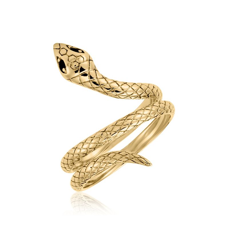 Bague Yasha Plaqué Or Doré Spinelle - Spannringe Damen | OROVIVO