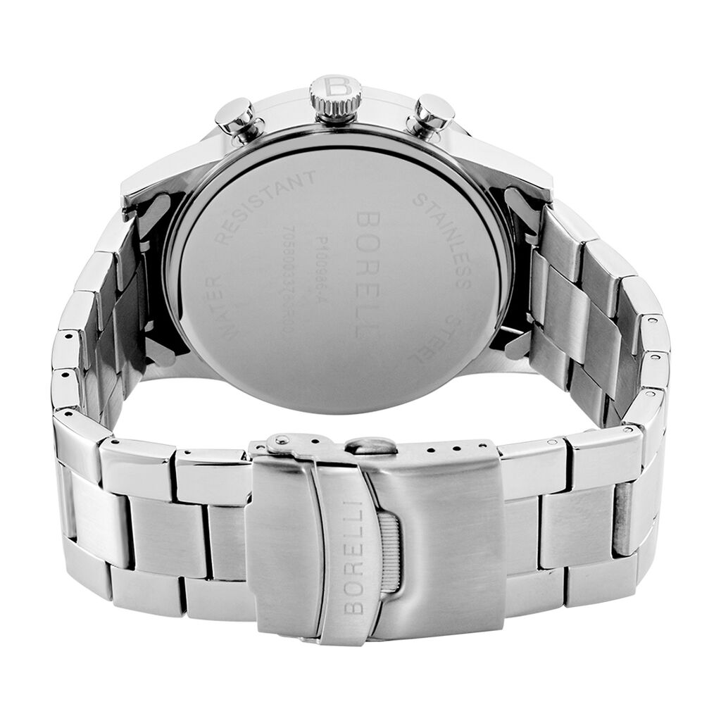 Borelli Herrenuhr Chicago Quarz Chronograph - Armbanduhren Herren | OROVIVO