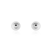 Damen Ohrstecker Silber 925 Kugel 8mm