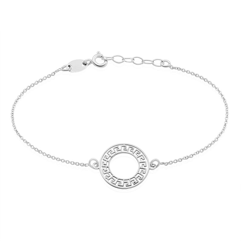 Bracelet Argent Zeliha Cercle Grecs - Spannringe Damen | OROVIVO